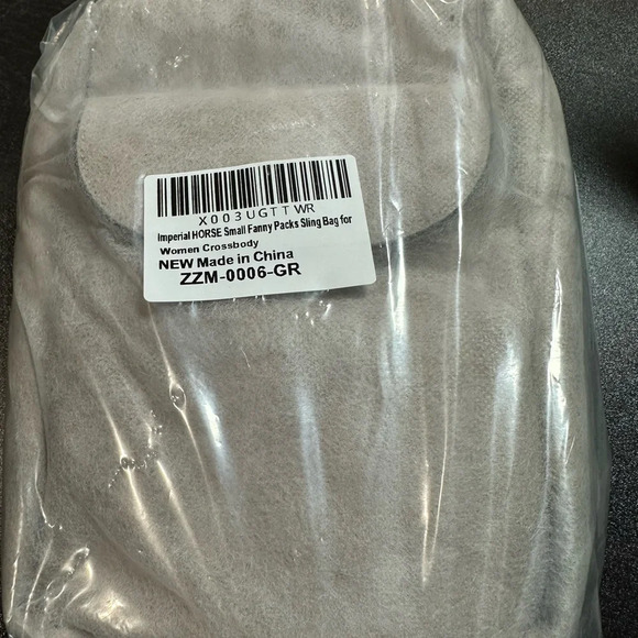 Imperial Horse light tan cross body, sling bag, fanny pack - Picture 5 of 6